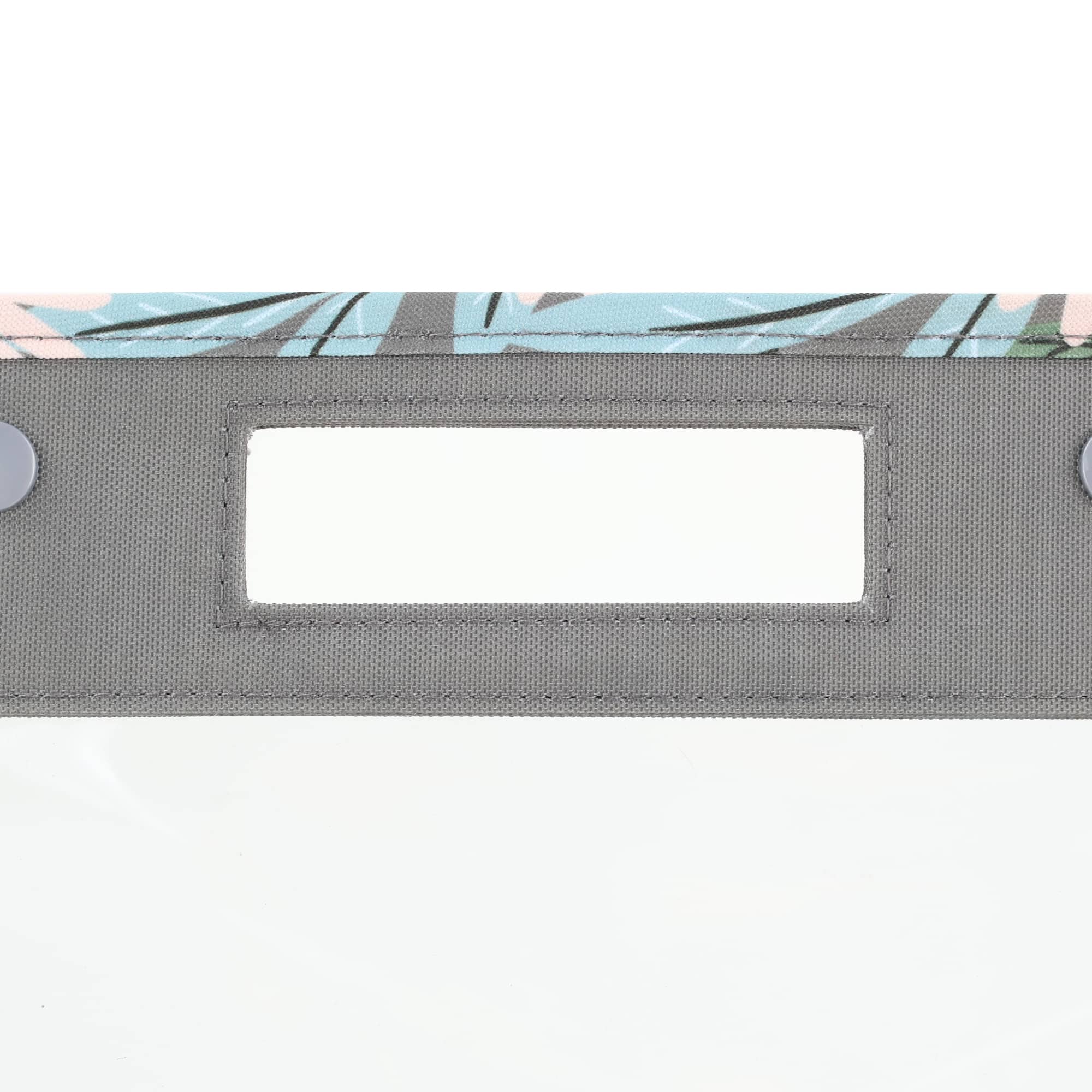 Everything Mary Daisy Floral Print Clear Knitting Caddy & Project Bag